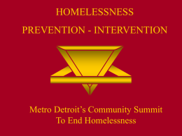 Prevention - University of Detroit Mercy