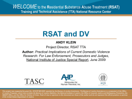 RSAT and DV
