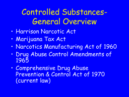 Food Drug and Cosmetic Act (Federal)