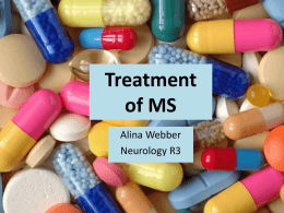 Treatment of MS - McGill University