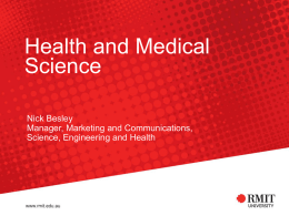 Health and Medical Science