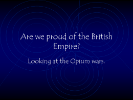 Are we proud of the British Empire?