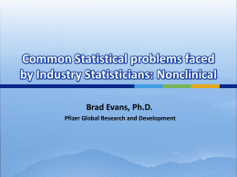 Common problems faced by Statisticians in the