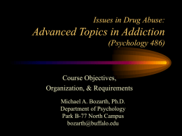 Drug Addiction - Addiction Science Network