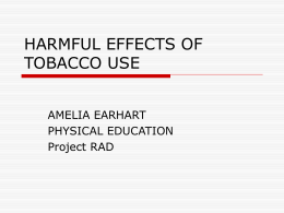 ALCOHOL AND TOBACCO