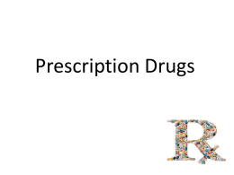 Prescription Drugs - South Eastern School District