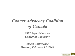 Cancer Advocacy Coalition