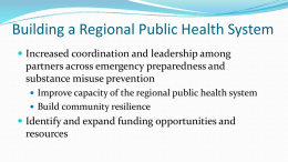 Public Health Advisory Committee: