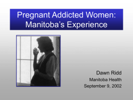 Pregnant and Addicted Women