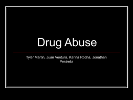 Drug Abuse - Foothill Technology High School