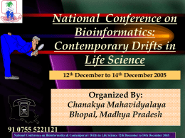 National Conference - Chanakya College, bhopal