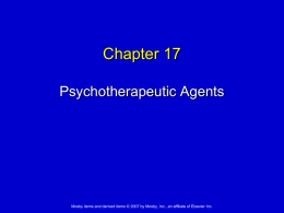 Psychotherapeutic Drugs Antipsychotics