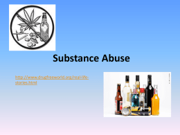 Substance Abuse - Garnet Valley School District