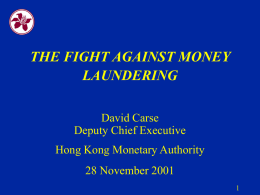 No Slide Title - Hong Kong Monetary Authority