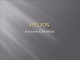 Genzyme Case Review