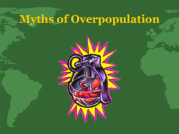 Myths of Overpopulation