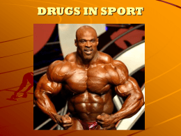 drugs in sport