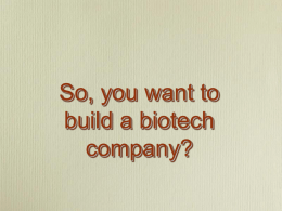 Biotech information