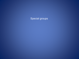special patient groups1