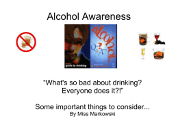 Alcohol 14 - HealthMarkowski