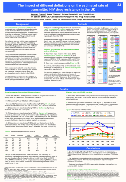 Poster - Medical Research Council Clinical Trials Unit