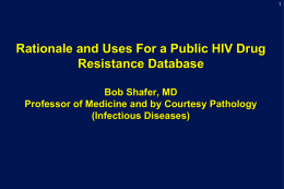 HIV Drug Resistance