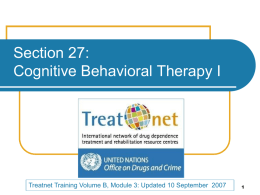 Section 27_CBT I - UCLA Integrated Substance Abuse Programs