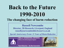 the Future, 1990-2010: the changing face of harm