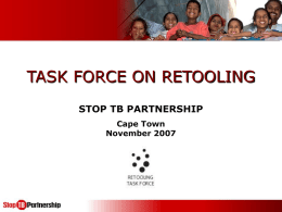 Task Force on Retooling []