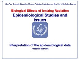 Module III.6.2-Interpretation of the epidemiological data