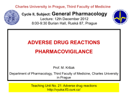 Types of Adverse Drug Reactions (ABCDE)