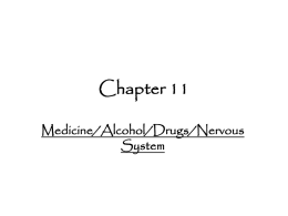 Alcohol/ Drug Notes