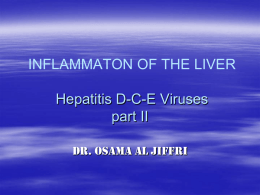 Hepatitis A-E Viruses part ІІ