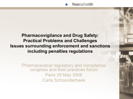 Pharmacovigilance and Drug Safety