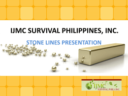 Stoneline Presentation