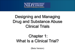 What is a Clinical Trial