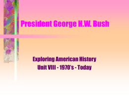 President George HW Bush - Waverly