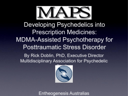 MDMA - Multidisciplinary Association for Psychedelic Studies