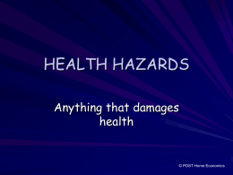 health hazards
