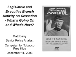 Abbott - 2003 National Conference on Tobacco or Health