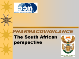 staffing of the pharmacovigilance centres late nineties