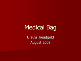 Ursulas_presentation_on_the_doctors_bag