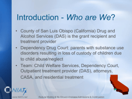 San Luis Obispo County Drug and Alcohol Services, CA