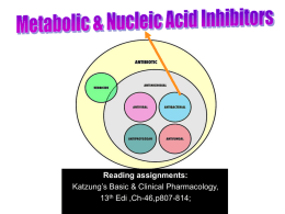 4-Metabolic & NA Inhibitor(Lec.1&2)