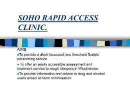 soho rapid access clinic.