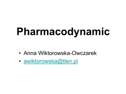 pharmacodynamic druk