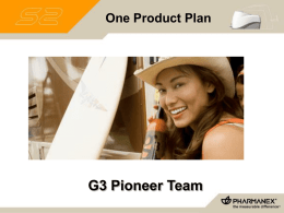 one product plan