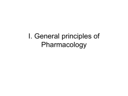 General principles, Administration of drugs, Drug Metabolism