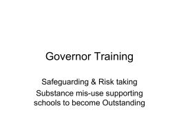 Governor Training