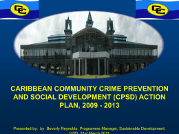 (cpsd) action plan, 2009 - OAS :: Department of Conferences and